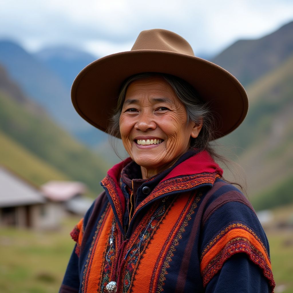 Retrato de Juana Quispe