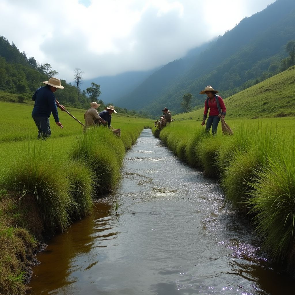 Gestión del agua en páramos de Ecuador